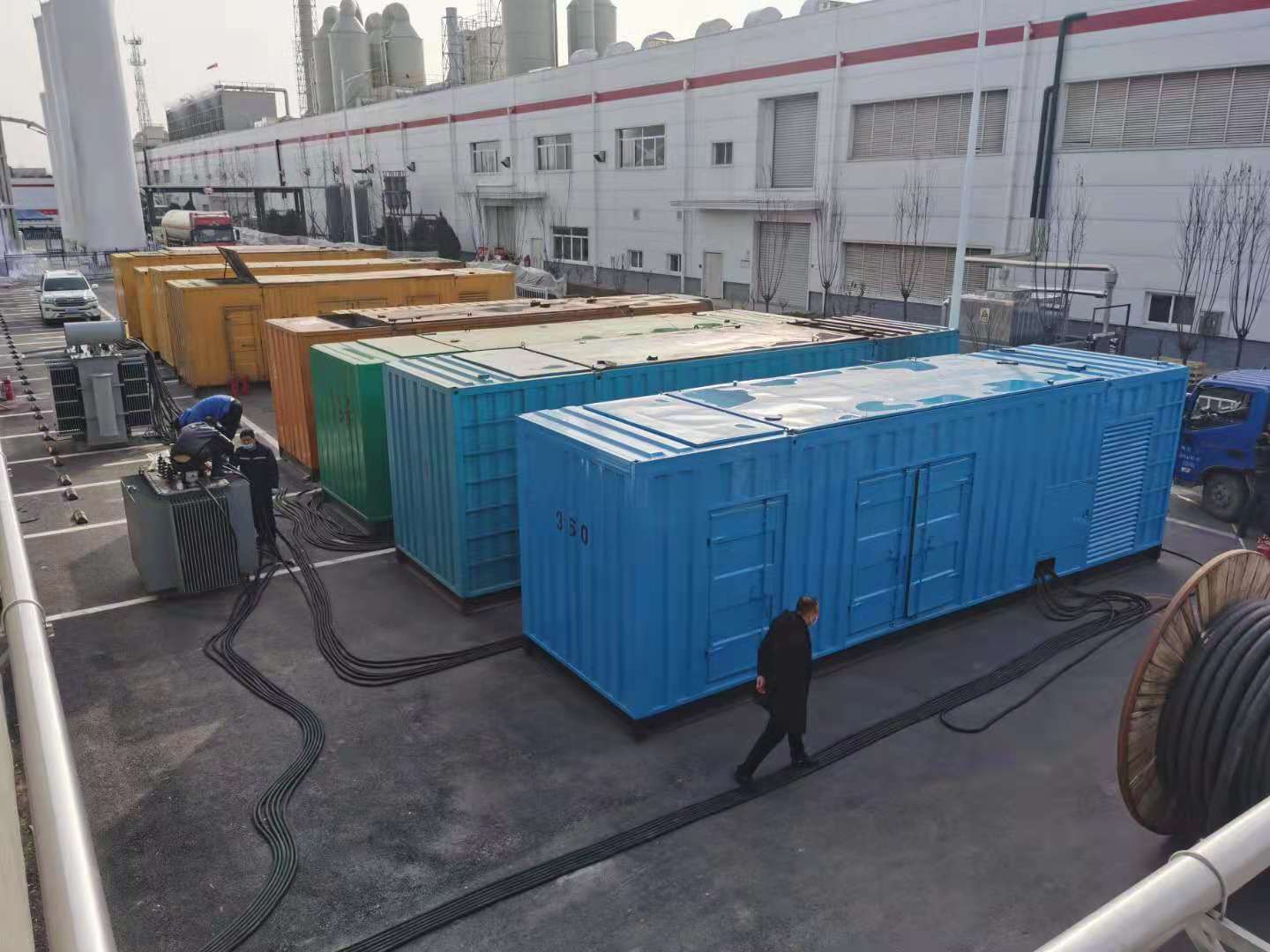 丹凤出租发电机-柴油发电机组三相采用什么接法