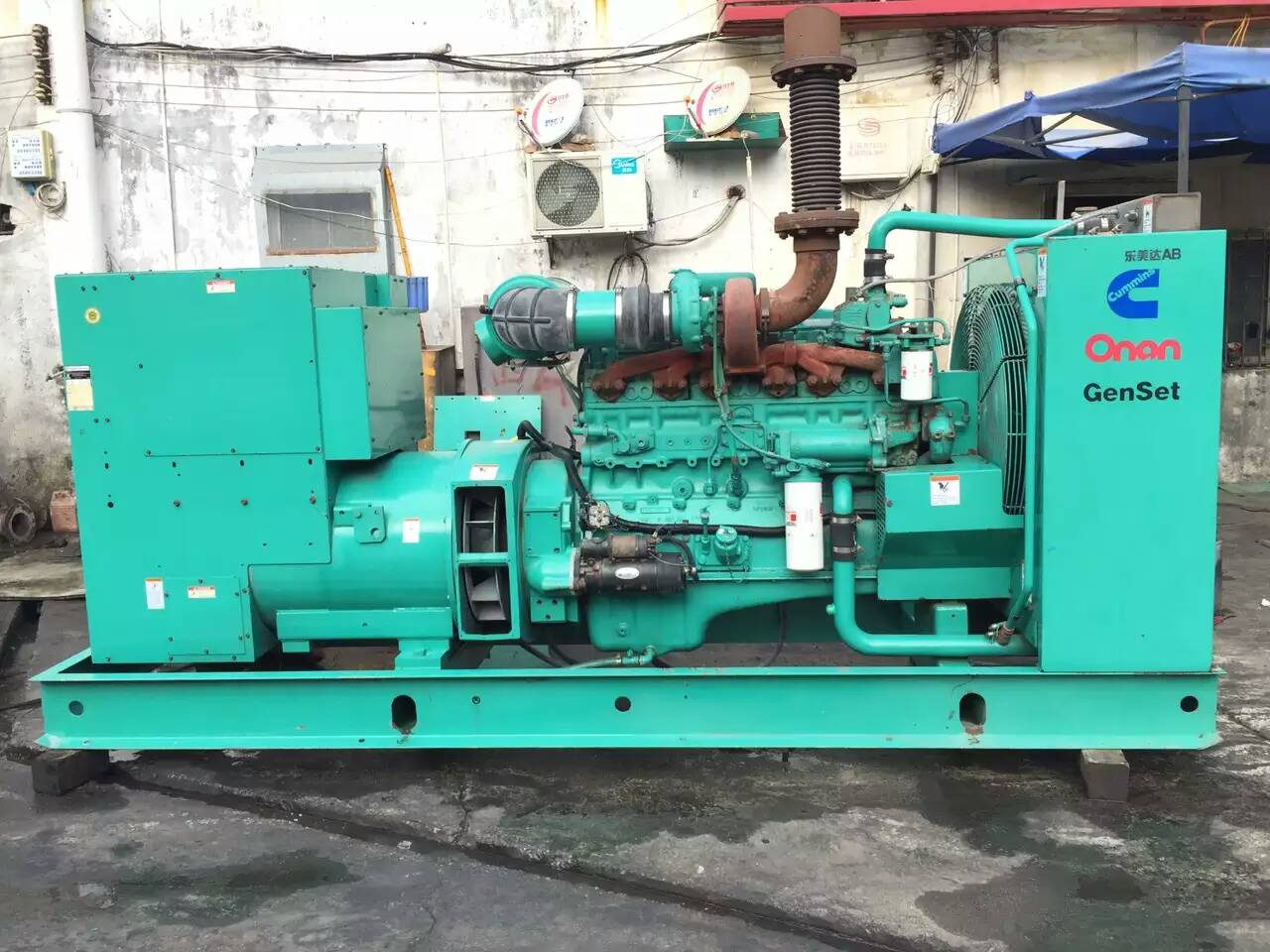 丹凤租赁发电机-柴油发电机不正常冒烟的原因